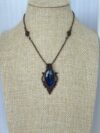 Deep Blue Flash Labradorite Necklace - Image 3