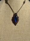 Deep Blue Flash Labradorite Necklace - Image 2
