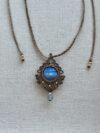 Silver-Blue Labradorite Necklace - Image 2