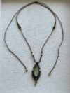 Tri-Color Flash Labradorite Necklace - Image 7