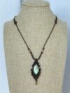 Tri-Color Flash Labradorite Necklace - Image 4