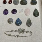 Bracelet and Cabochons for Velvet