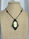 Green Yellow Flash Labradorite Necklace - Image 5