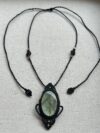 Green Yellow Flash Labradorite Necklace - Image 3