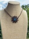 Blue Labradorite Sun Necklace - Image 3