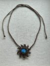 Blue Labradorite Sun Necklace