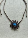 Blue Labradorite Sun Necklace - Image 2