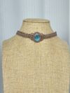 Blue Green Flash Labradorite Choker Necklace