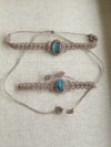 Blue Green Flash Labradorite Choker Necklace - Image 2