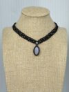 Moonstone choker necklace