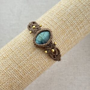Blue-Green Glow Labradorite Bracelet