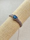 Blue Labradorite Heart Bracelet