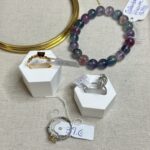 Arm cuff and rings for Jelena