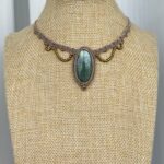 Green Flash Labradorite Choker