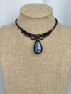 Spectral Flash Labradorite Choker - Image 4