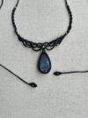 Spectral Flash Labradorite Choker - Image 2