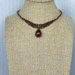 Garnet Choker Necklace