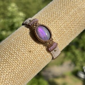 Purple Labradorite Bracelet