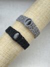 Silver Obsidian Bracelet - Image 2