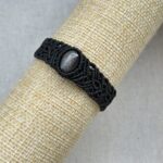Sliver Obsidian Bracelet