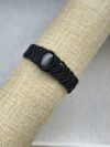 Sliver Obsidian Bracelet