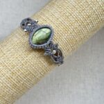 Green Yellow Flash Labradorite Bracelet