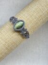 Green Yellow Flash Labradorite Bracelet