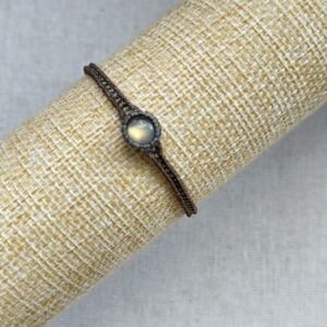 Golden Flash Labradorite Bracelet