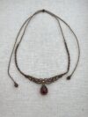 Garnet Choker Necklace - Image 3