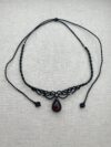 Garnet Choker Necklace - Image 2