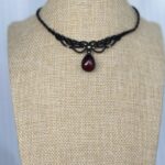 Garnet Choker Necklace