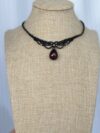 Garnet Choker Necklace