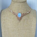 Moonstone Choker Necklace
