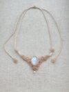 Moonstone Choker Necklace - Image 3