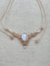 Moonstone Choker Necklace - Image 2