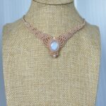 Moonstone Choker Necklace