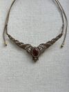 Garnet Choker Necklace - Image 4