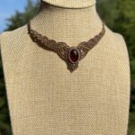 Garnet Choker Necklace