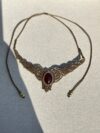 Garnet Choker Necklace - Image 2