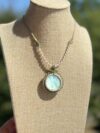 Summer Vibe Green Labradorite Pandent Necklace - Image 5