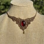 Garnet Choker Necklace