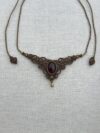 Garnet Choker Necklace - Image 4