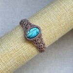 Green Blue Flash Labradorite Bracelet