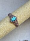 Green Blue Flash Labradorite Bracelet