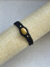 Tiger’s Eye Bracelet with Black Cord