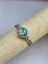 Blue Gold Flash Labradorite Bracelet