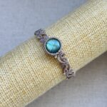 Blue Flash Labradorite Bracelet