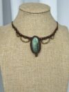 Green Labradorite Choker