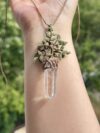 Tree of Life Pandent with Clear Quartz Point - Image 3