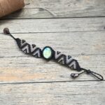 Shadow Line Blue-Green Labradorite Bracelet
